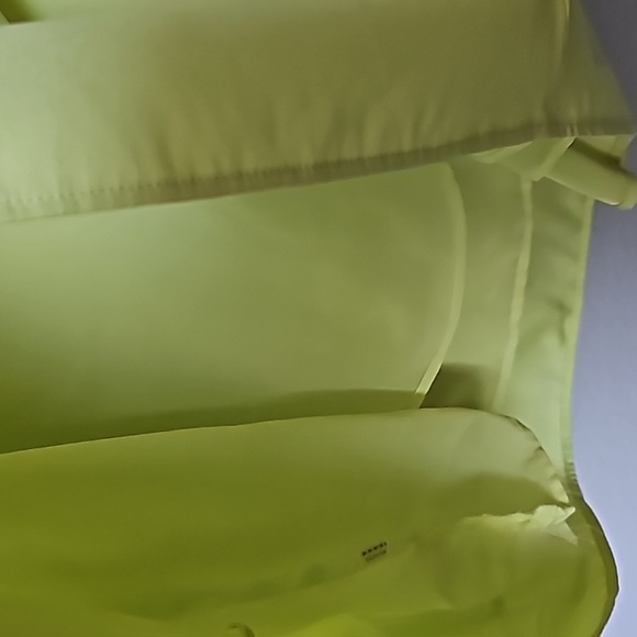 Express Romantic satin lace strap downtown cami lemon yellow XL - Picture 9 of 13